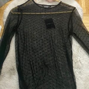 forever 21 mesh long sleeve